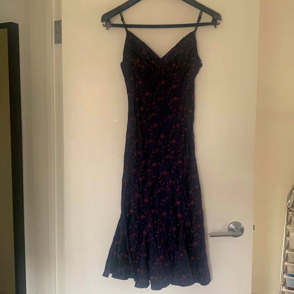 Betsey Johnson Navy Dress Size 6
